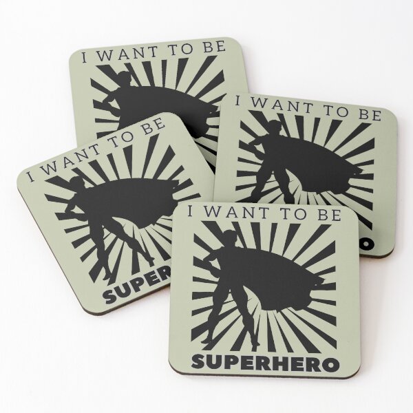 Item preview, I want to be Superhero designed and sold by Johnnie-Hero.
