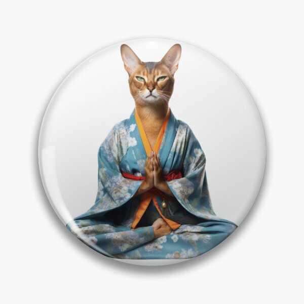 Item preview, Cat Buddha, home decoration, buddha Modern art home decoration designed and sold by MartynGrey.