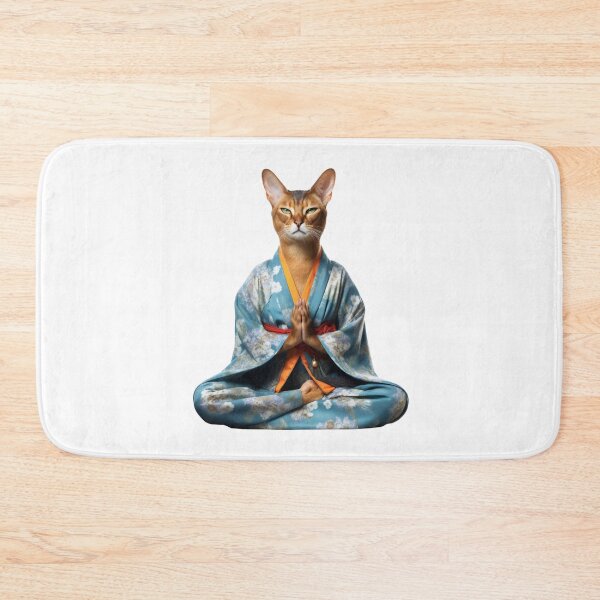 Item preview, Cat Buddha, home decoration, buddha Modern art home decoration designed and sold by MartynGrey.