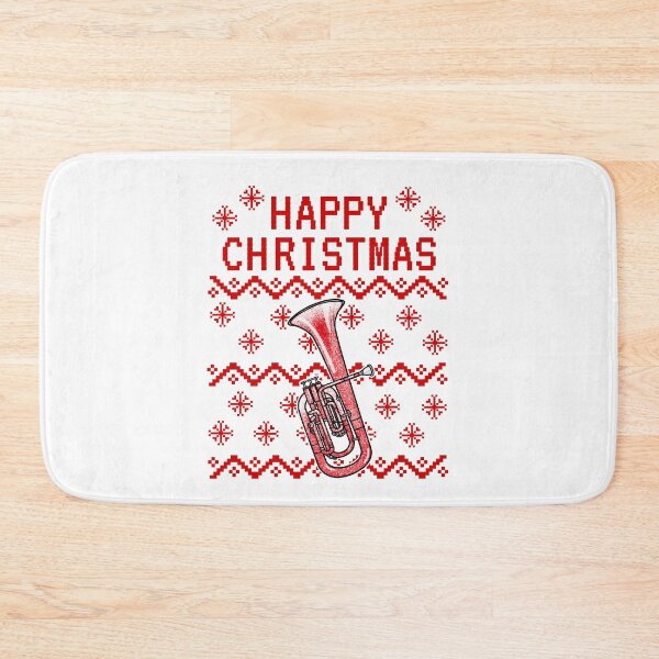 Item preview, Tenor Horn Ugly Christmas Hornist Brass Teacher Musician designed and sold by doodlerob.