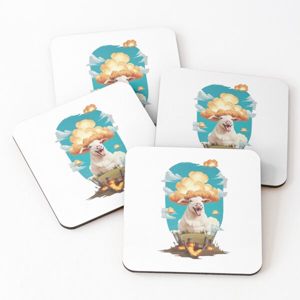 Item preview,  funny farm animal over explosion designed and sold by Karaz's Animal Kingdom.