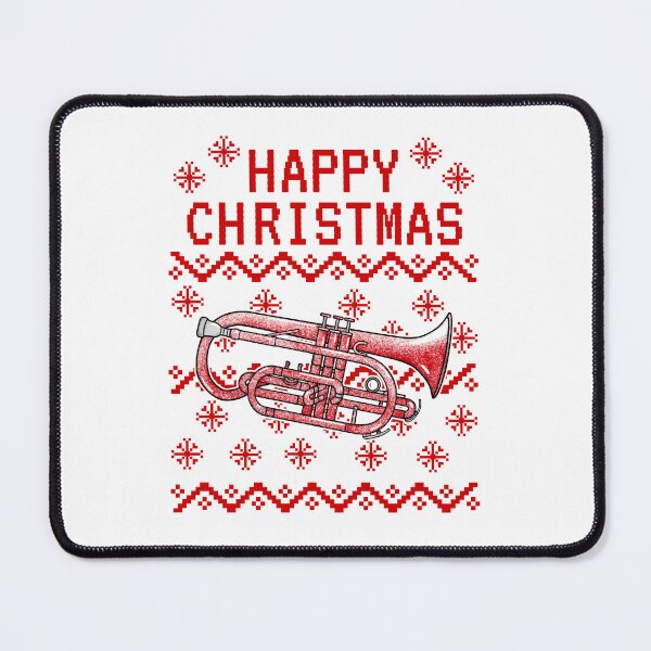 Item preview, Cornet Ugly Christmas Cornetist Brass Teacher Musician designed and sold by doodlerob.
