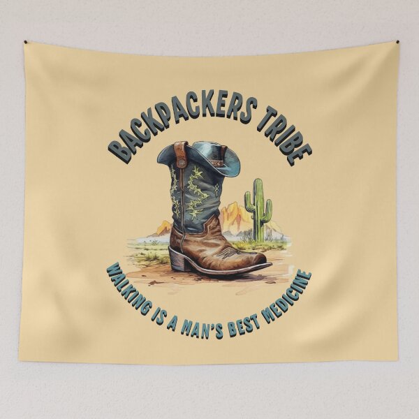 Item preview, Backpackers tribe – Hiking boot – Wander boots – wander woman – Nordic walking – The mountains are calling and I must go designed and sold by JansenGS.