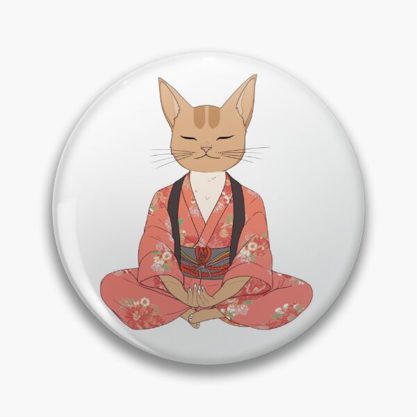 Item preview, Cat Buddha, buddha Modern art home decoration designed and sold by MartynGrey.