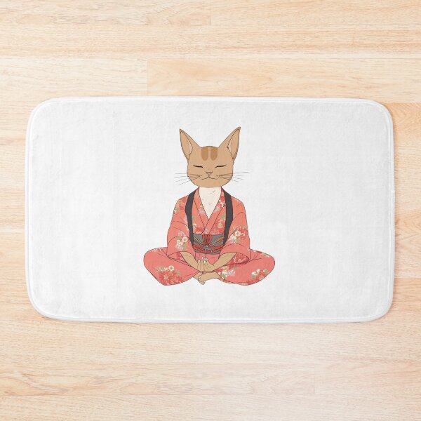 Item preview, Cat Buddha, buddha Modern art home decoration designed and sold by MartynGrey.
