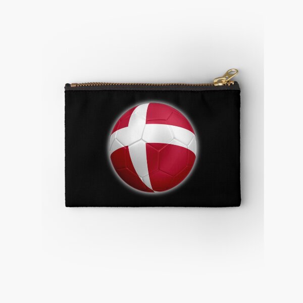 Item preview, Denmark - Danish Flag - Football or Soccer 2 designed and sold by Graphix.