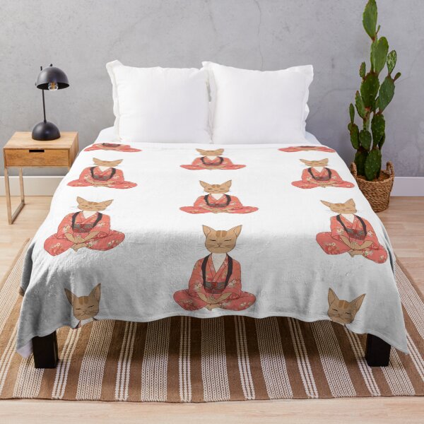 Item preview, Cat Buddha, buddha Modern art home decoration designed and sold by MartynGrey.