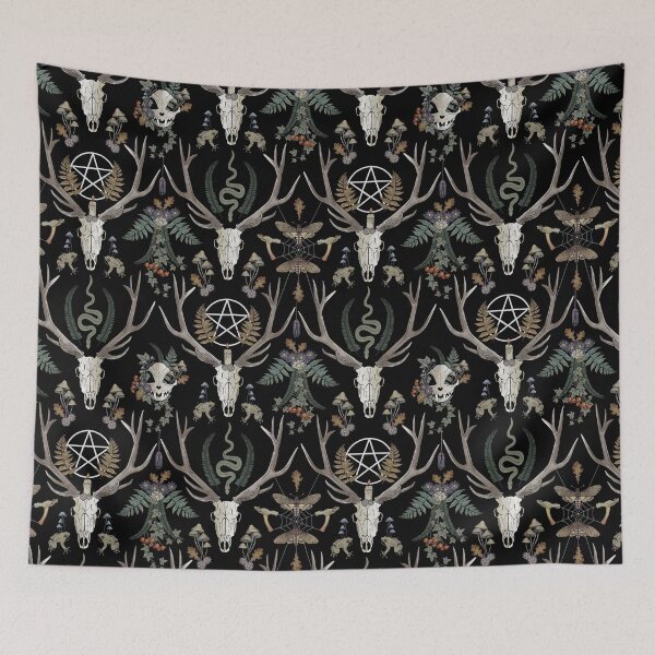 Item preview, Whimsical Forest Witch Goblincore Theme designed and sold by cafelab.