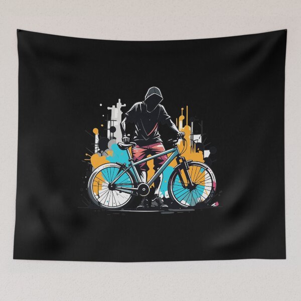 Item preview, Digital Bike Art Graffiti Style designed and sold by HoruxDesign.