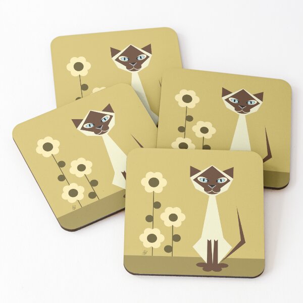 Item preview, Siamese Cat Biege Design designed and sold by studioart.