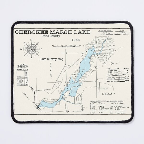 Item preview, Cherokee Marsh Lake WI Dane County designed and sold by Jean Plout.