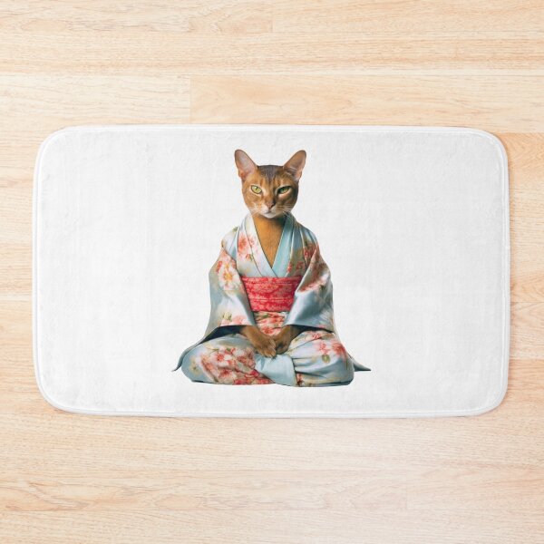Item preview, Cat Buddha, Buddhist symbol, home decoration designed and sold by MartynGrey.