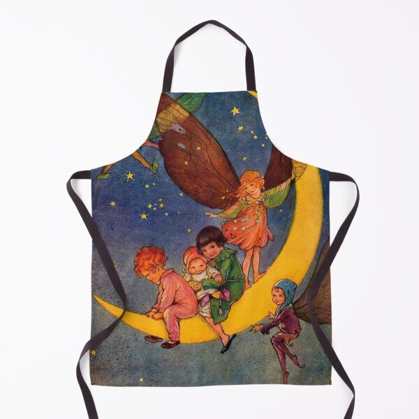Item preview, Babies and Fairies on the Moon - Florence Anderson designed and sold by forgottenbeauty.