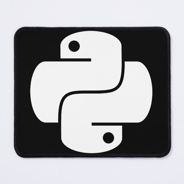 Item preview, Python Logo (black on white) designed and sold by philipdangpro.