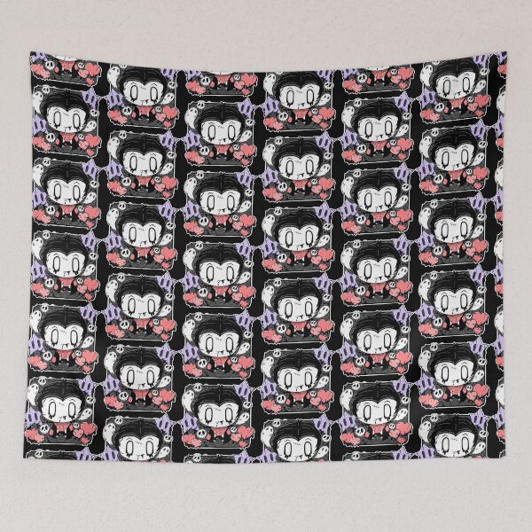 Item preview, Victor the zombie vampire boy in kawaii style designed and sold by studiomogwai.