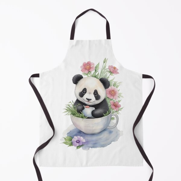Item preview, cute panda in a cup designed and sold by Karaz's Animal Kingdom.