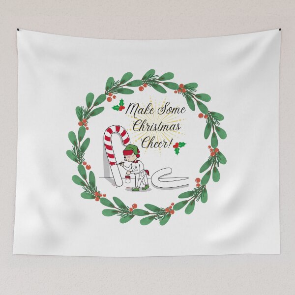 Item preview, Make Some Christmas Cheer! A Busy Christmas Elf designed and sold by HolidaysBlaze Designs For You.