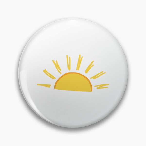 Item preview, Funny yellow sunshine sun positive designed and sold by Jesticker.