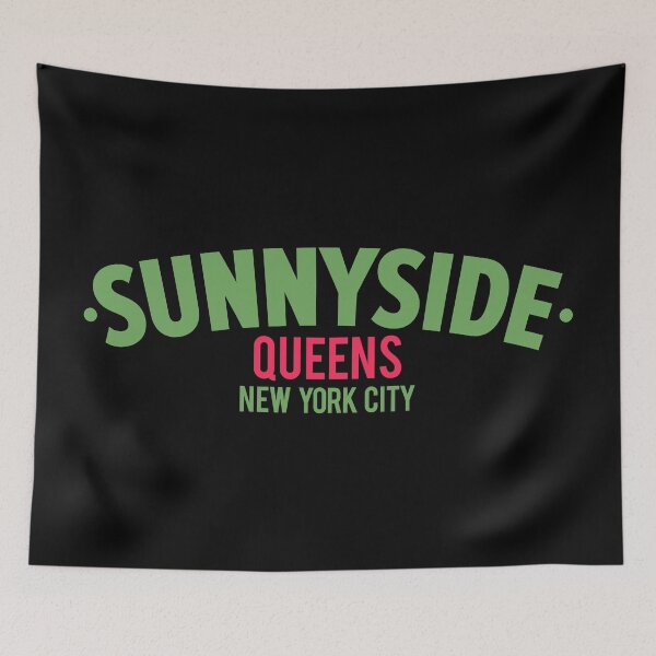 Item preview, Sunnyside Queens Logo - Artistry Meets Simplicity in Urban Elegance designed and sold by Boogosh.