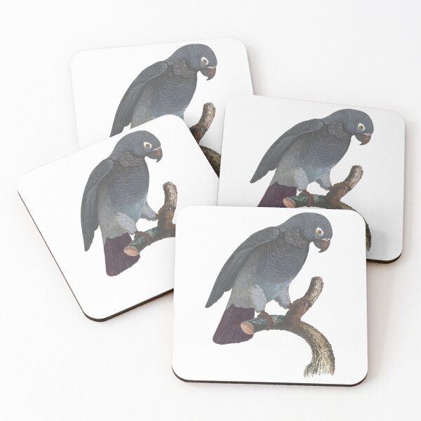 Item preview, African Grey Parrot Stickers  designed and sold by Sesame1195.