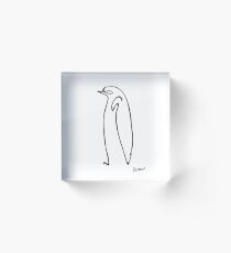 Picasso Penguin Acrylic Block