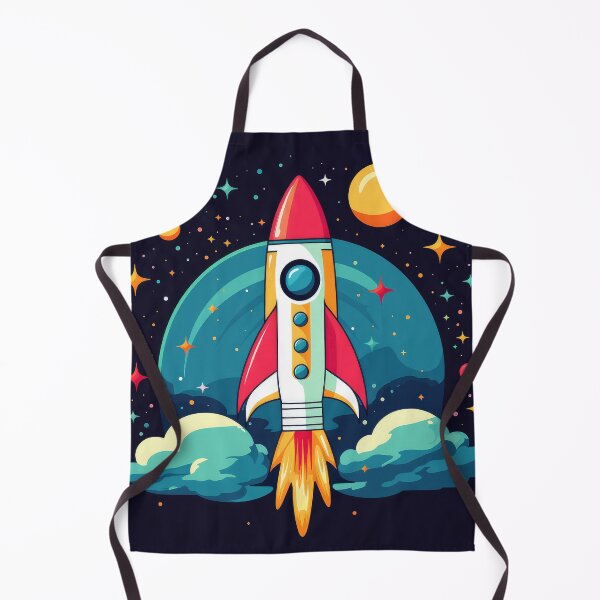 Item preview, Rocket launch with a space background designed and sold by robrad.