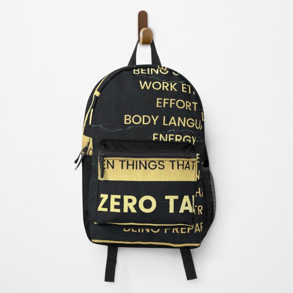 Item preview, Zero Talent Motivational Inspirational Quotes Decor Rules designed and sold by CanvasInspire.