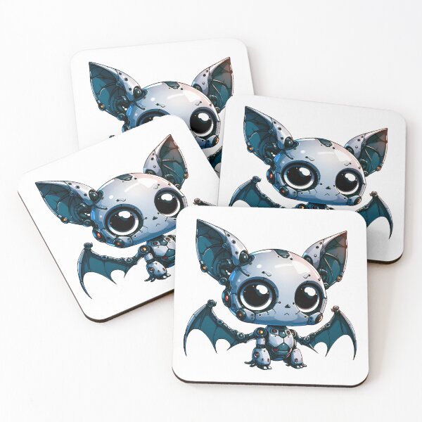 Item preview, ¡Robo-Murciélago! designed and sold by kukamatsu.