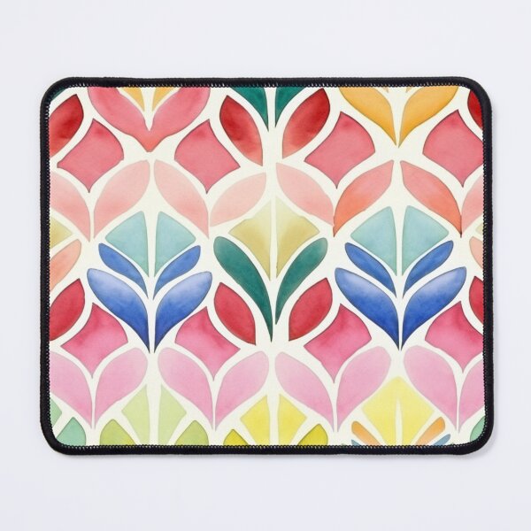 Item preview, Colorful leaf seamless pattern 06 designed and sold by Phumtanis66.