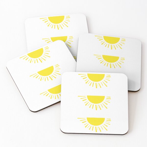 Item preview, Funny yellow sunshine sun positive designed and sold by Jesticker.