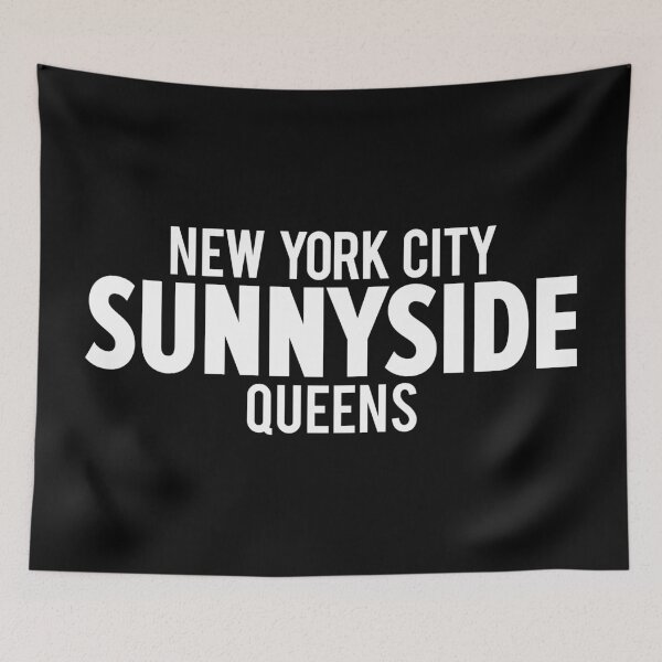 Item preview, Sunnyside Queens Logo - Artistry Meets Simplicity in Urban Elegance designed and sold by Boogosh.