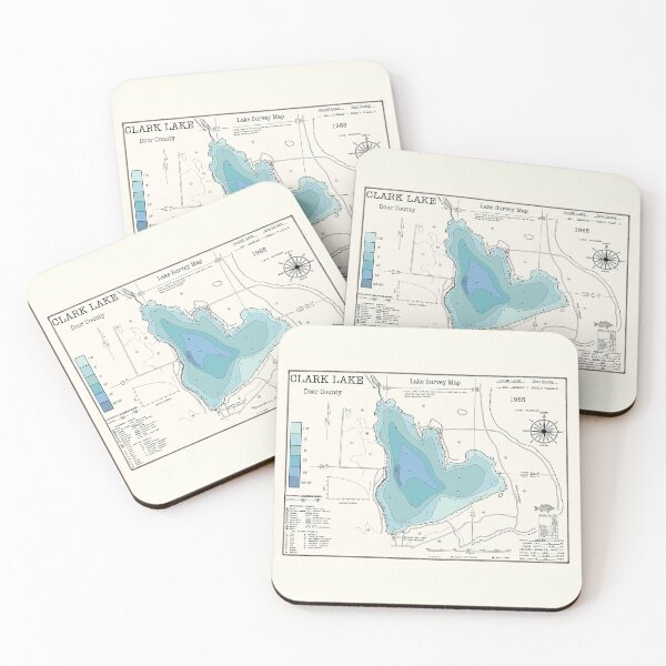Item preview, Clark Lake WI Door County designed and sold by Jean Plout.