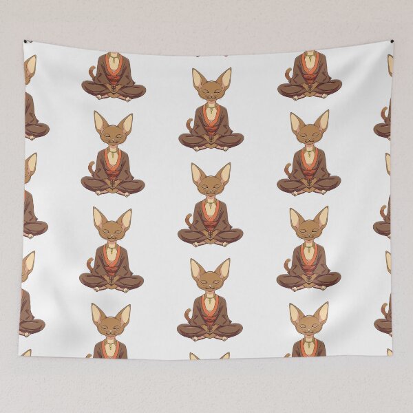Item preview, Copy of Cat Buddha, buddha Modern art ,home decoration home decoration designed and sold by MartynGrey.