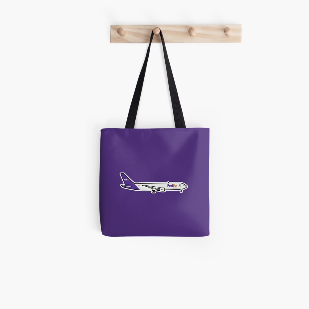 FedEx Vintage Logo on Old Wall Tote Bag by Design Turnpike - Instaprints