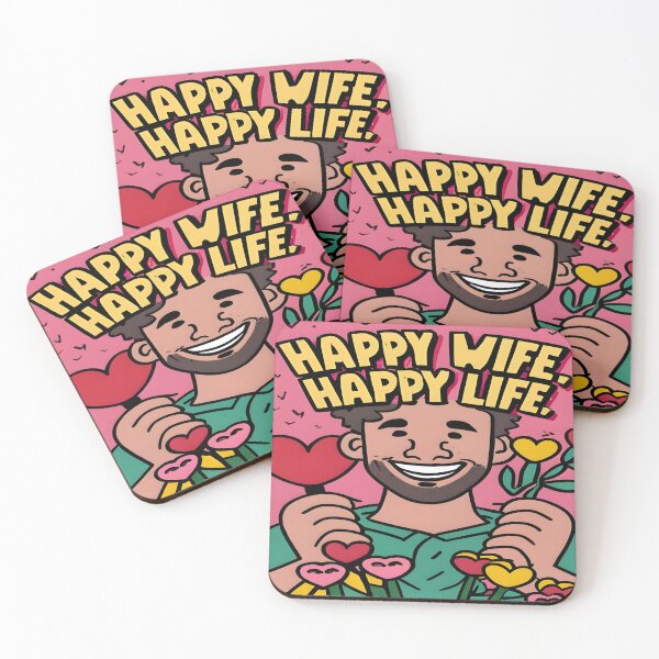 Item preview, Reflection of Happy Wife to happy smiling husband designed and sold by AgarutanPrint.