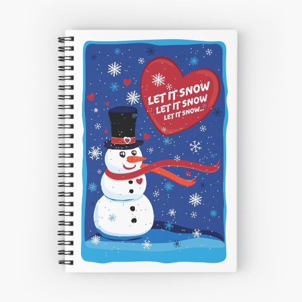 Item preview, Let It Snow - A Cute Snowman Enjoying Winter Season designed and sold by House of Sadu by Craitza.