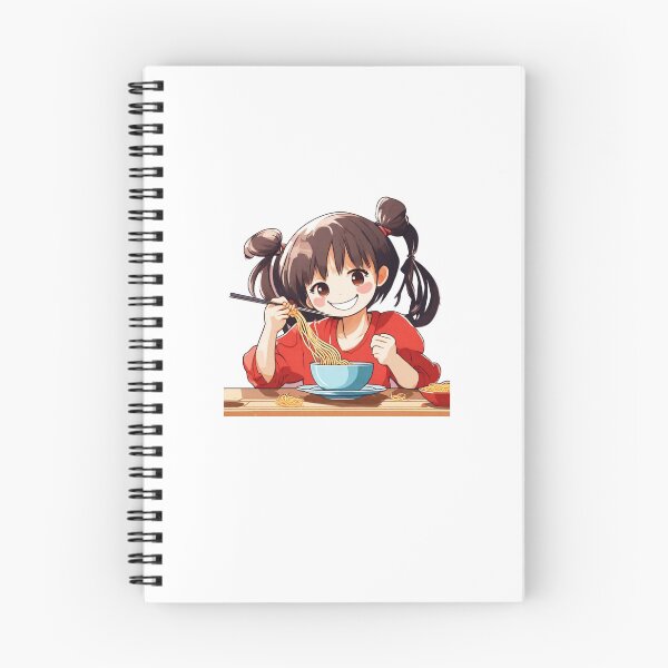 Item preview, Girl Eating Spaghetti Cute Kawaii Girl Eating spaghetti Cute Anime Girl Eating Spaghetti  designed and sold by MatthewViews.