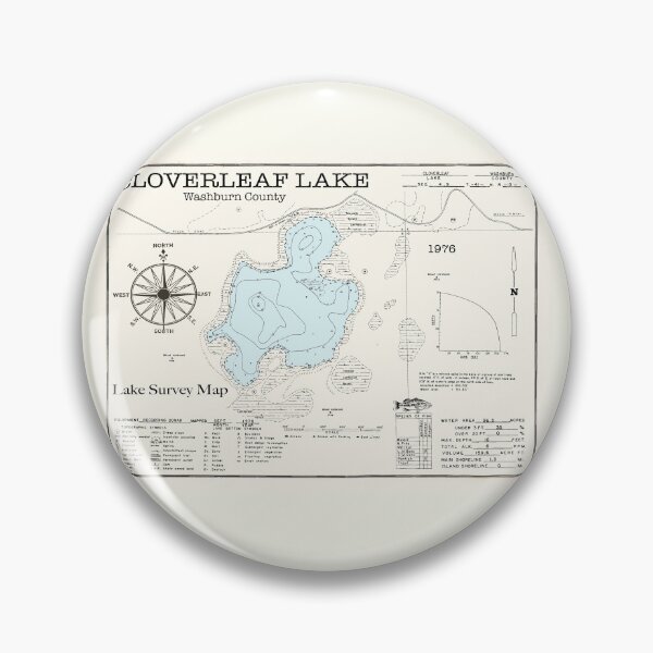 Item preview, Cloverleaf Lake WI Washburn County designed and sold by Jean Plout.