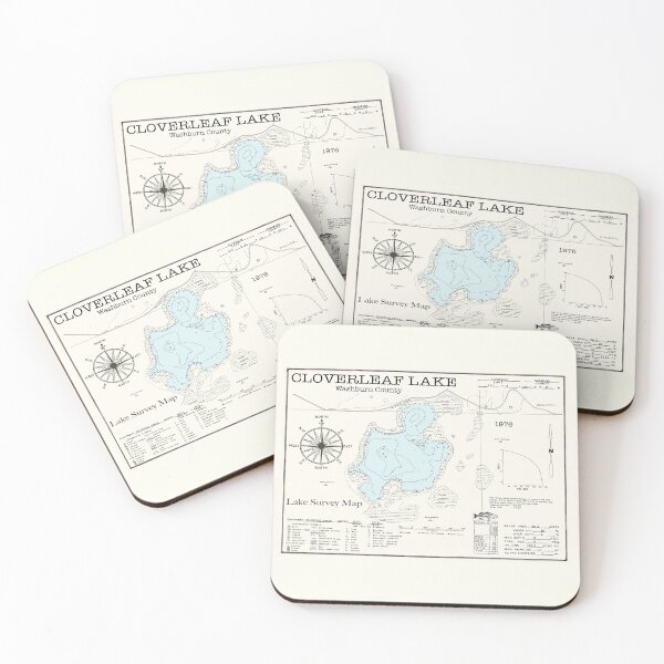 Item preview, Cloverleaf Lake WI Washburn County designed and sold by Jean Plout.