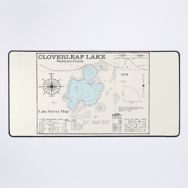 Item preview, Cloverleaf Lake WI Washburn County designed and sold by Jean Plout.