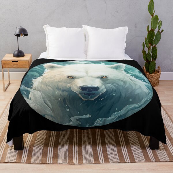 Item preview, Water Polar Bear God designed and sold by DreamCanvasDes.
