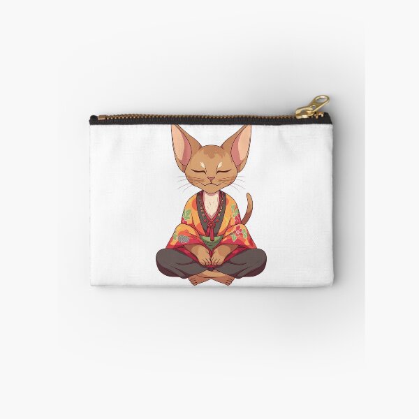 Item preview, Cat Buddha, Digital Art, For Yoga Studio , Buddhist symbol, home decoration designed and sold by MartynGrey.