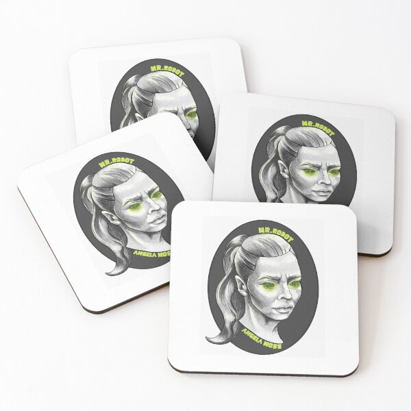 Item preview, Mr Robot - Angela Glitch Portrait designed and sold by pinkart666.