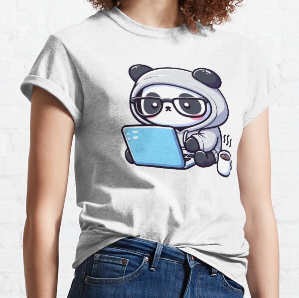 Item preview, Coder Panda: Coffee and Code designed and sold by PuffPuffPrint.