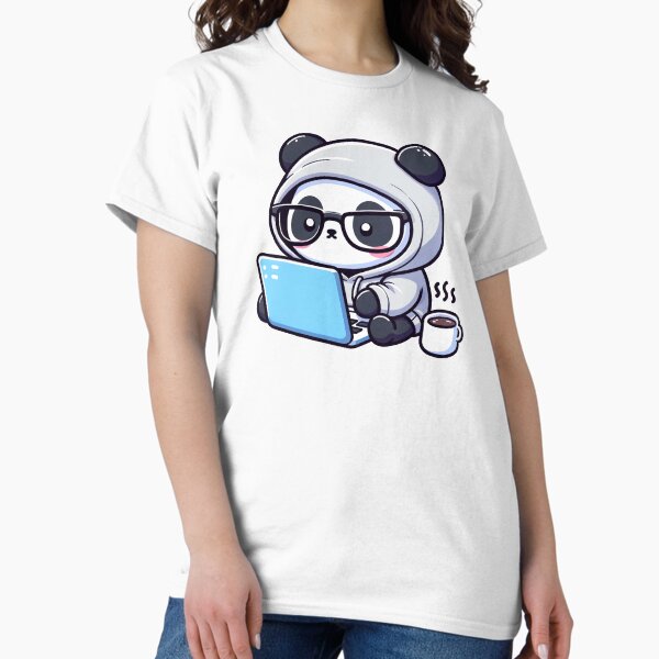 Item preview, Coder Panda: Coffee and Code designed and sold by PuffPuffPrint.