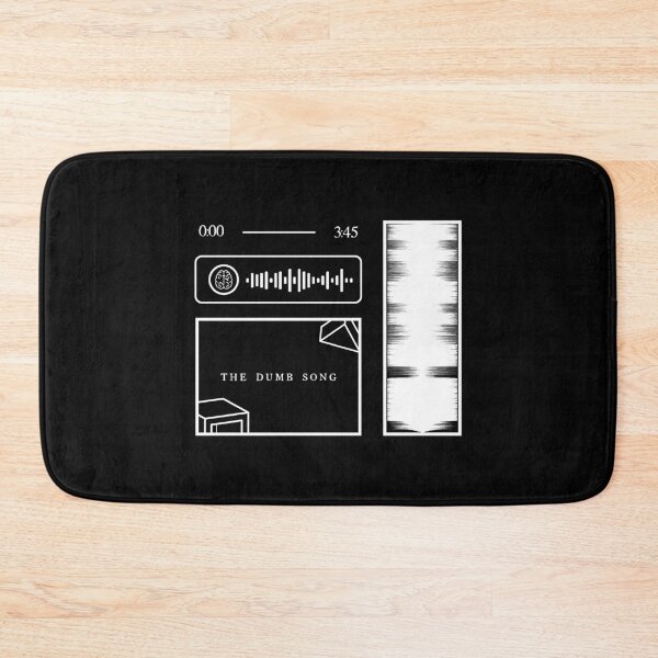 Item preview, The Dumb Song Audio Graphics (W/Spotify Code) designed and sold by Vuriah-Tee.