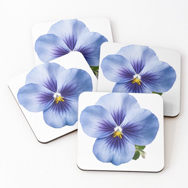 Item preview, cute beautiful purple pansy designed and sold by Superann8.