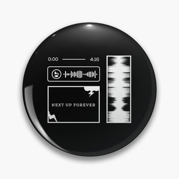Item preview,  Next Up Forever Audio Graphics (W/Spotify Code) designed and sold by Vuriah-Tee.