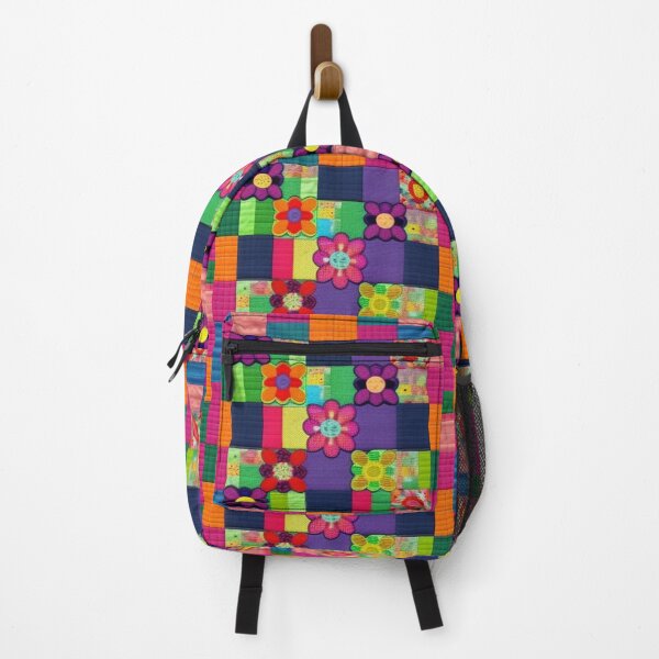 Item preview, Floral pattern Patchwork quilt  designed and sold by Roxburylane.
