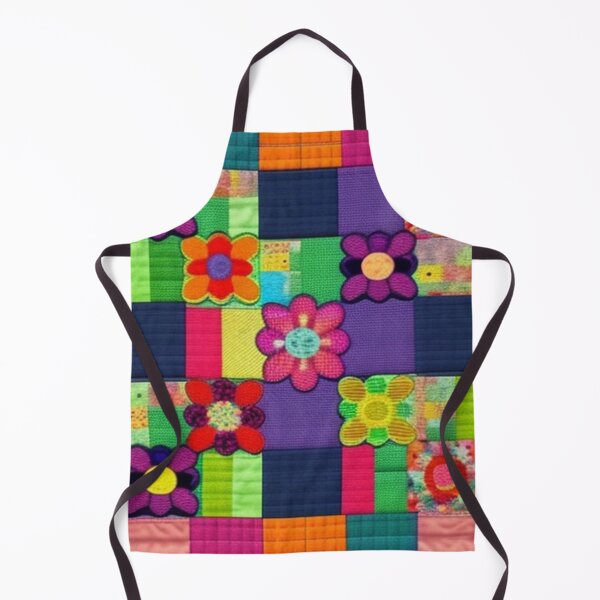 Item preview, Floral pattern Patchwork quilt  designed and sold by Roxburylane.